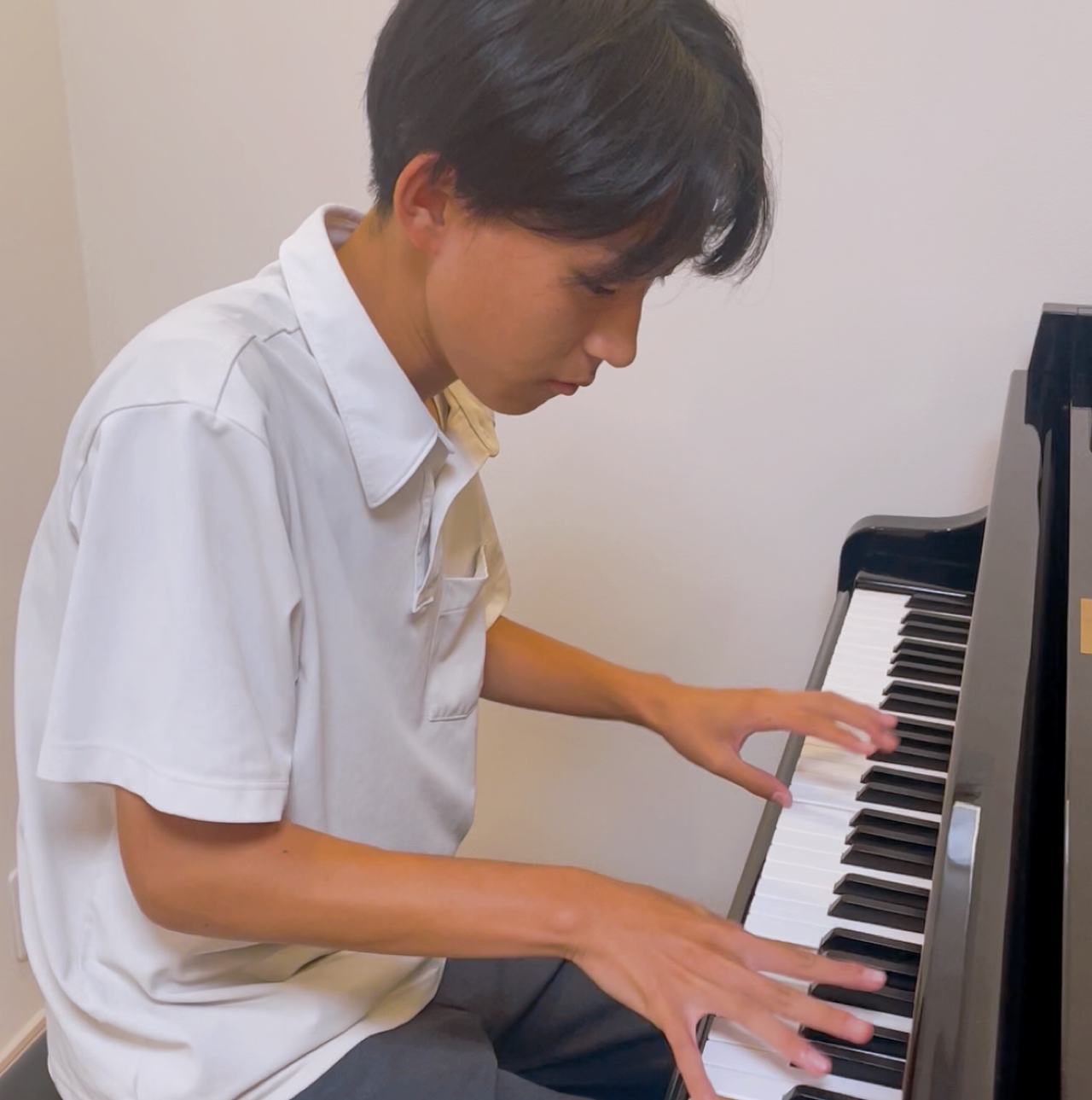 ピアノ男子、伴奏オーディションに合格!